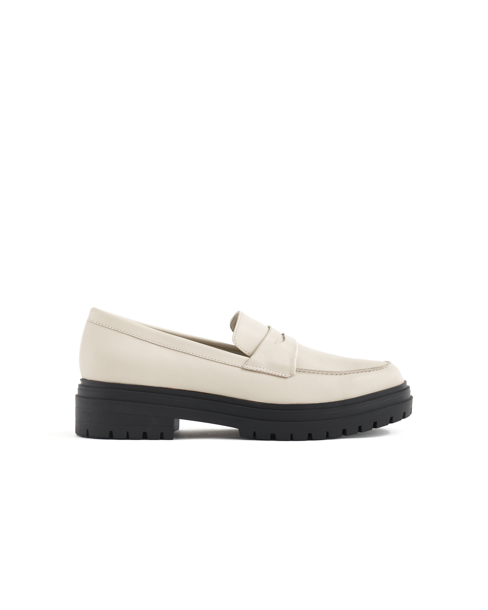 Italian Leather Lug Sole Loafer